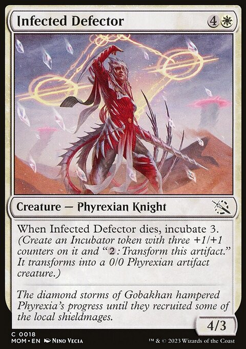 Incubator // Phyrexian (18) Double-Sided Token [March of the Machine Tokens]