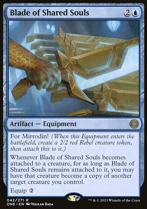 Blade of Shared Souls [Phyrexia: All Will Be One]