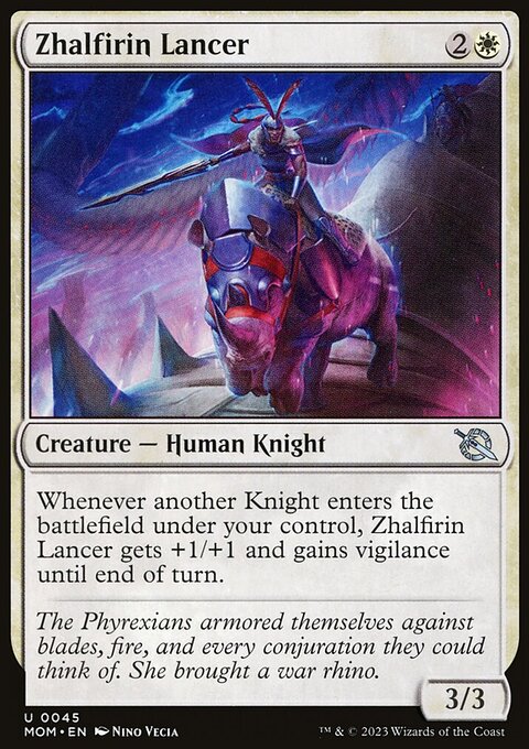 Zhalfirin Lancer [March of the Machine]