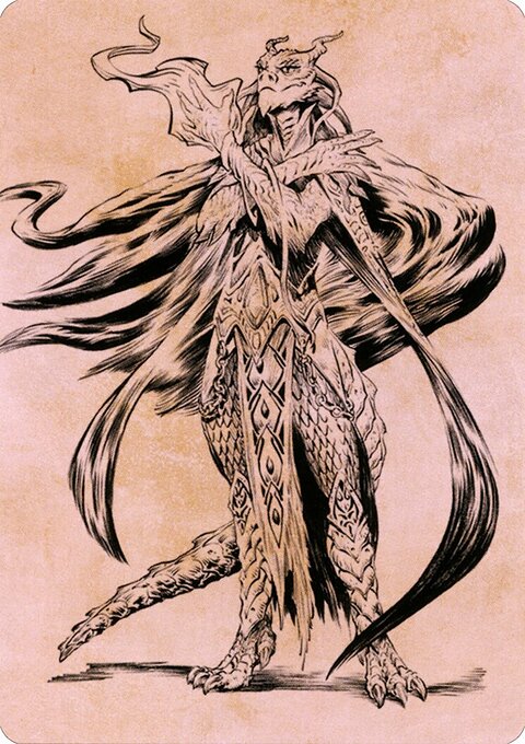 Lozhan, Dragons' Legacy Art Card [Commander Legends: Battle for Baldur's Gate Art Series]