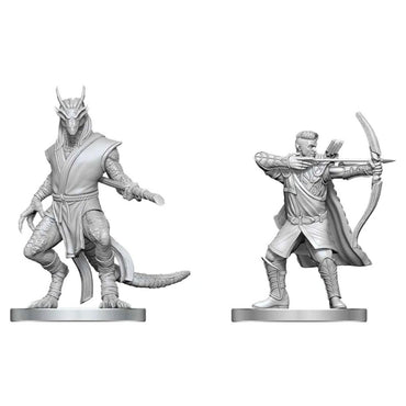 D&D Nolzur's Marvelous Miniatures: Elf Ranger & Dragonborn Monk