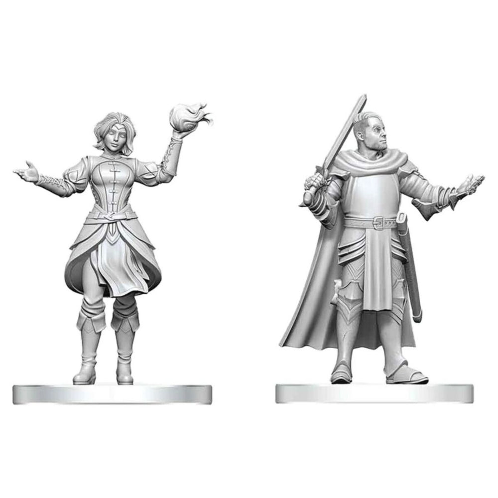 D&D Nolzur's Marvelous Miniatures: Knight & Mage Apprentice