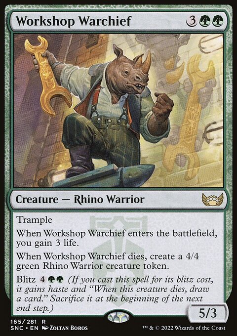 Workshop Warchief [Streets of New Capenna]