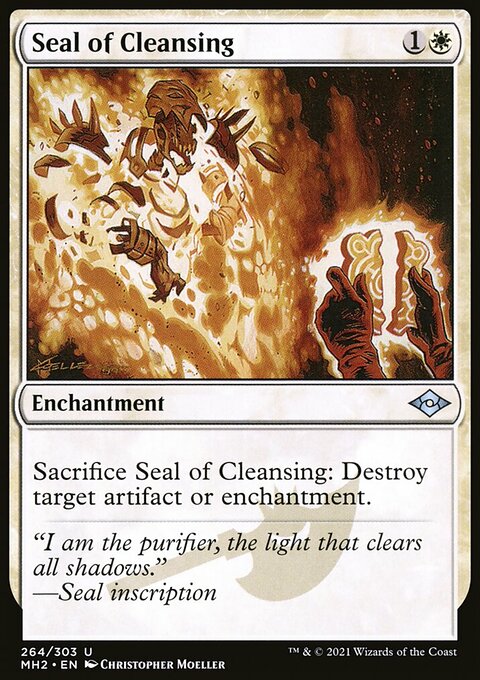 Seal of Cleansing (Foil Etched) [Modern Horizons 2]
