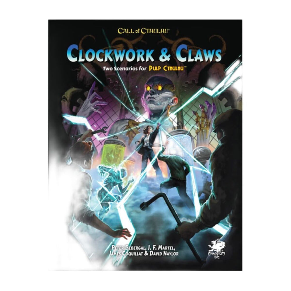 Call of Cthulhu RPG - Pulp Cthulhu - Clockwork & Claws