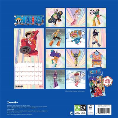 One Piece - 2026 Square Wall Calendar