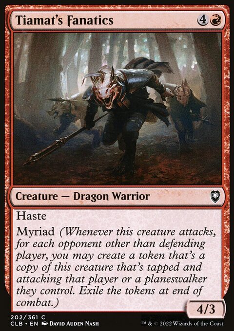 Tiamat's Fanatics [Commander Legends: Battle for Baldur's Gate]