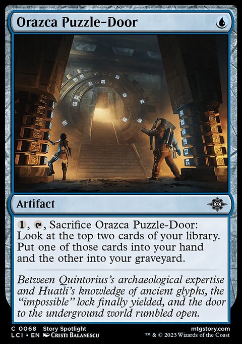 Orazca Puzzle-Door [The Lost Caverns of Ixalan]