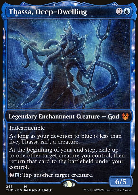 Thassa, Deep-Dwelling (Showcase) [Theros Beyond Death]