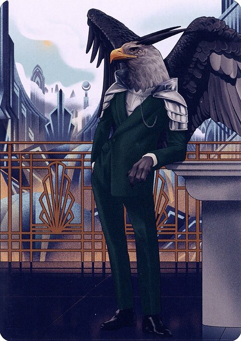 Falco Spara, Pactweaver 2 Art Card [Streets of New Capenna Art Series]