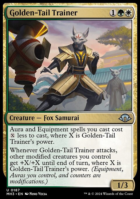 Golden-Tail Trainer [Modern Horizons 3]