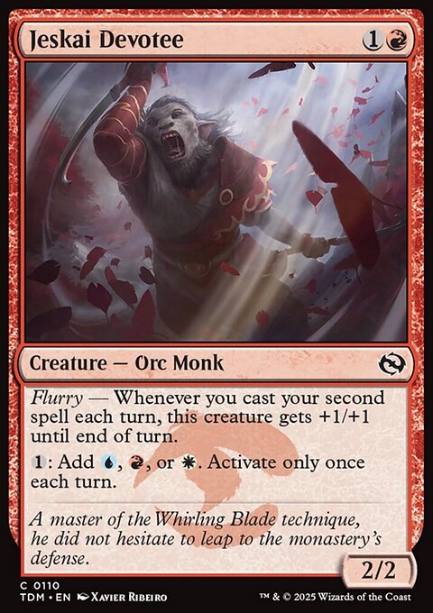 Jeskai Devotee [Tarkir: Dragonstorm]