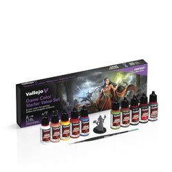 Vallejo Game Colour: Starter Value 10 Colour Acrylic Paint Set