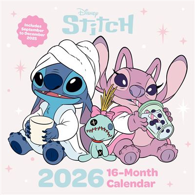 Lilo & Stitch - 2026 Square Wall Calendar