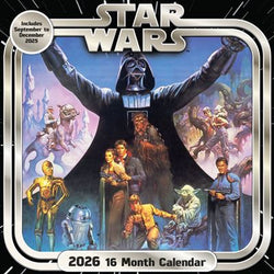 Star Wars: Classic - 2026 Square Wall Calendar