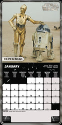 Star Wars: Classic - 2026 Square Wall Calendar