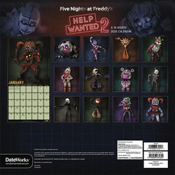 Five Nights at Freddy's - 2026 Square Wall Calendar