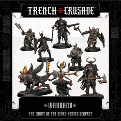 Trench Crusade By Pluto Minis - Court of the Seven Headed Serpent Warband