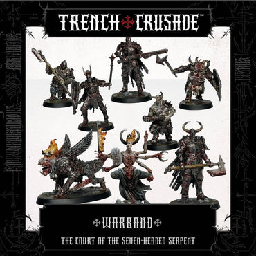 Trench Crusade By Pluto Minis - Court of the Seven Headed Serpent Warband