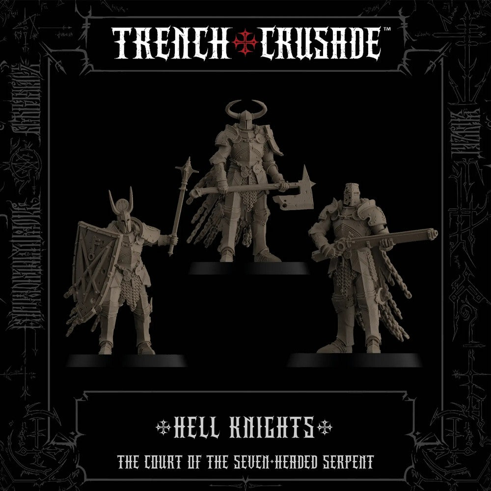 Trench Crusade By Pluto Minis - Court of the Seven Headed Serpent Warband