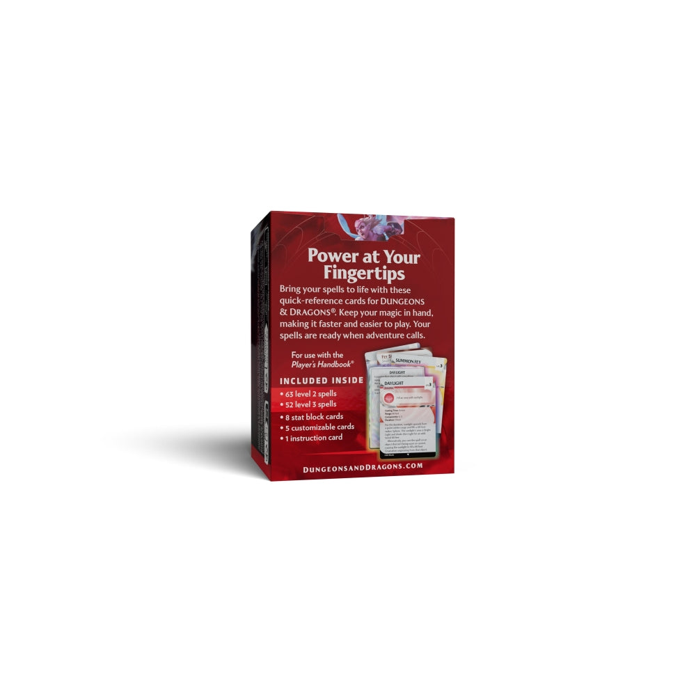 D&D Reference Cards - Spells: Levels 2–3