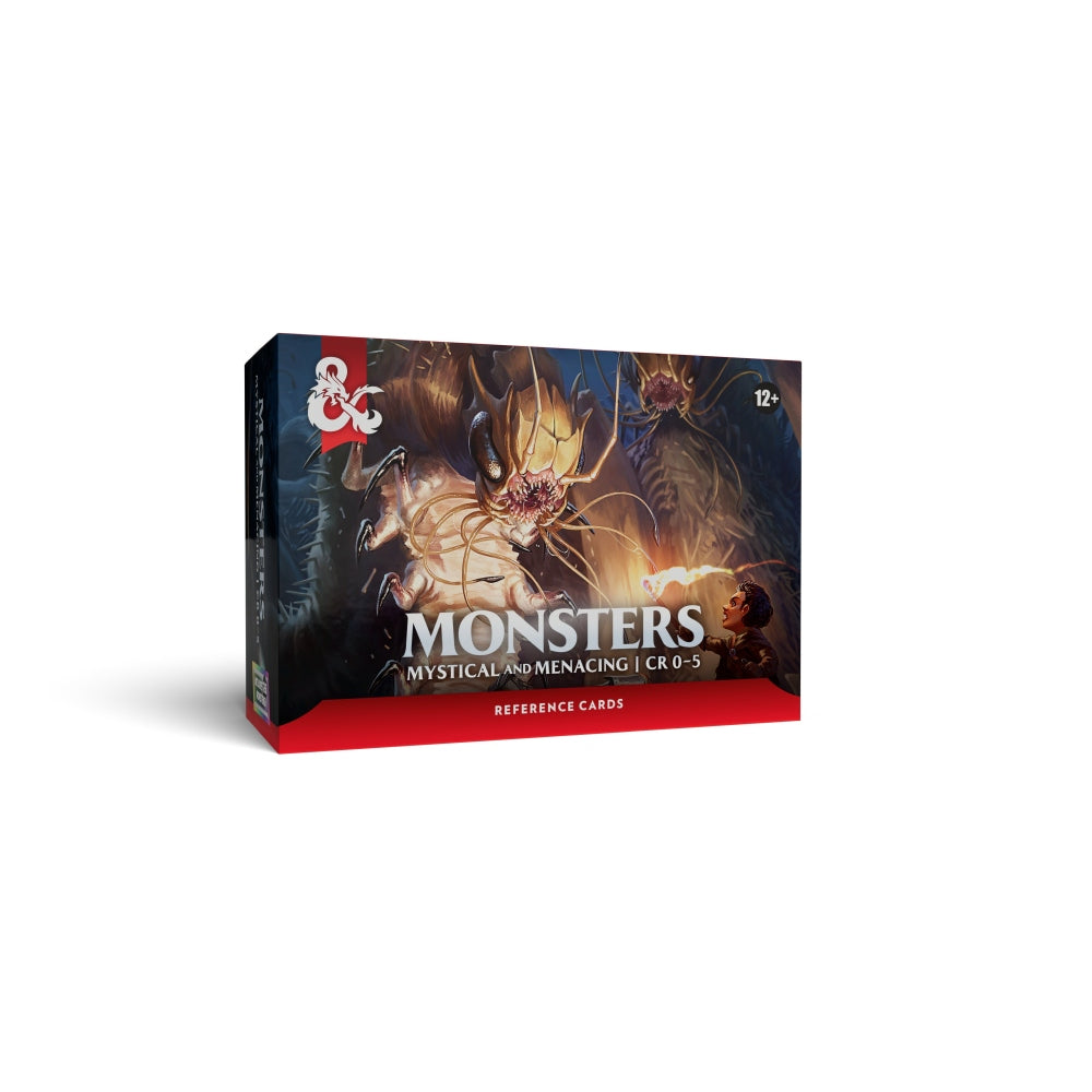 D&D Reference Cards - Monsters: Mystical and Menacing - PRE-ORDER 18/08/2026
