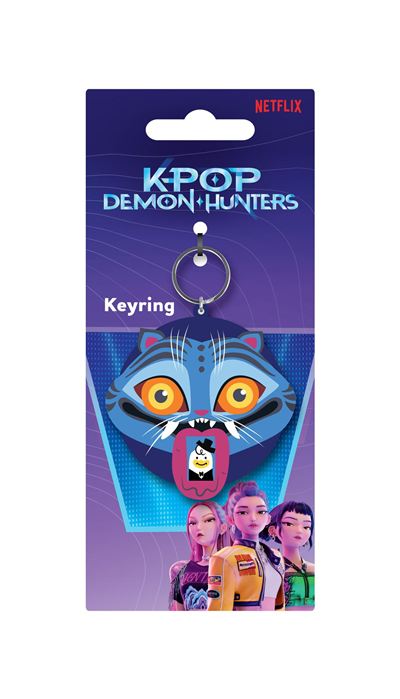 Pop Demon Hunters - Derpy Face - Moulded Keyring