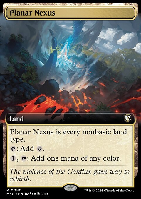 Planar Nexus (Extended Art) [Modern Horizons 3 Commander]