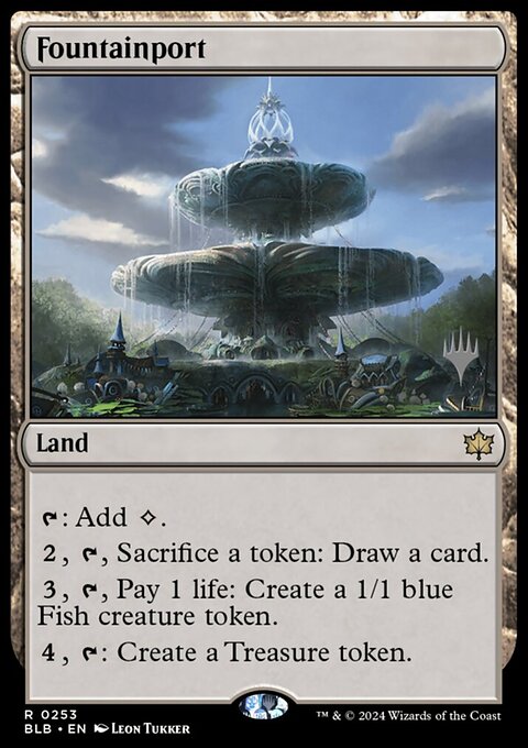 Fountainport [Bloomburrow Prerelease Promos]