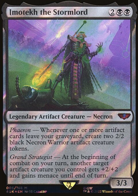 Imotekh the Stormlord (Surge Foil) [Warhammer 40,000]