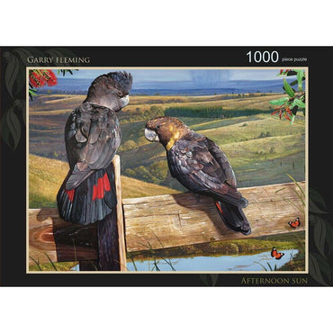 Puzzle - Brolly - Garry Fleming Black Cockatoo 1000pc