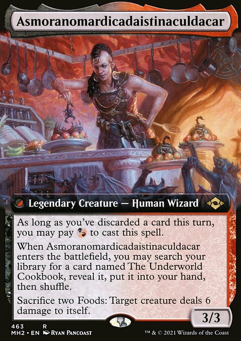 Asmoranomardicadaistinaculdacar (Extended Art) [Modern Horizons 2]