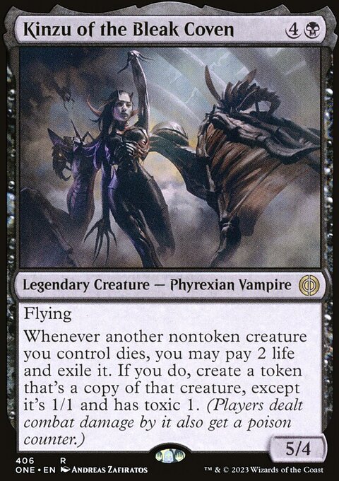 Kinzu of the Bleak Coven [Phyrexia: All Will Be One]