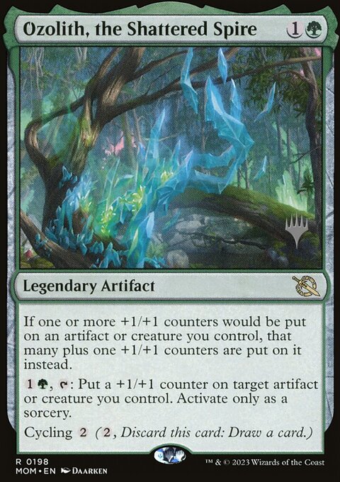 Ozolith, the Shattered Spire (Promo Pack) [March of the Machine Promos]