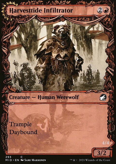 Harvesttide Infiltrator // Harvesttide Assailant (Showcase Equinox) [Innistrad: Midnight Hunt]