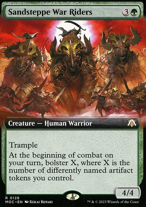 Sandsteppe War Riders (Extended Art) [March of the Machine Commander]