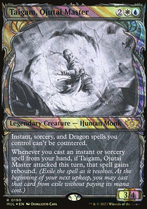 Taigam, Ojutai Master (Halo Foil) [Multiverse Legends]