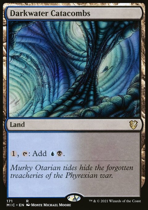 Darkwater Catacombs [Innistrad: Midnight Hunt Commander]