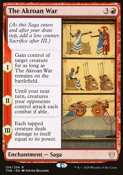 The Akroan War (Promo Pack) [Theros Beyond Death Promos]