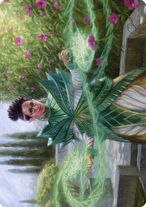 Kianne, Dean of Substance Art Card (Gold-Stamped Signature) [Strixhaven: School of Mages Art Series]