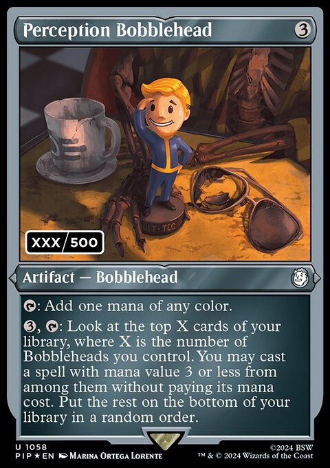 Perception Bobblehead (Serial Numbered) [Fallout]