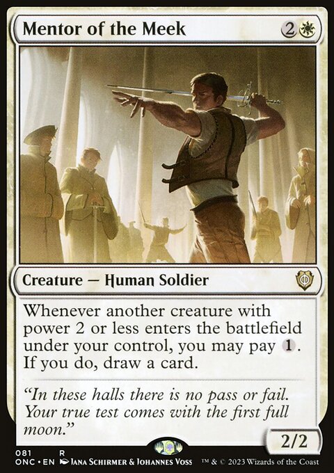 Mentor of the Meek [Phyrexia: All Will Be One Commander]