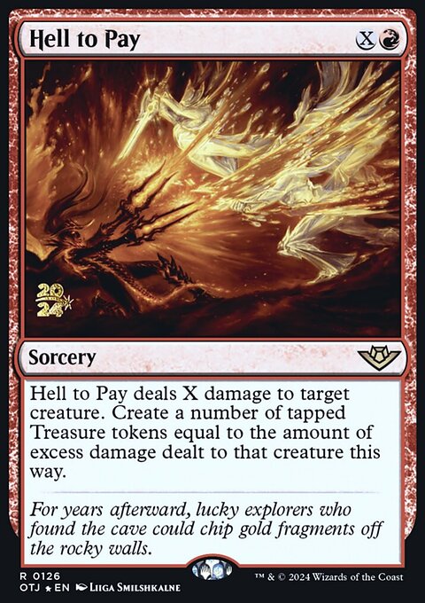 Hell to Pay [Outlaws of Thunder Junction Prerelease Promos]