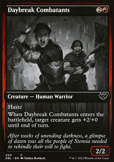 Daybreak Combatants [Innistrad: Double Feature]