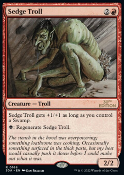 Sedge Troll [30th Anniversary Edition]
