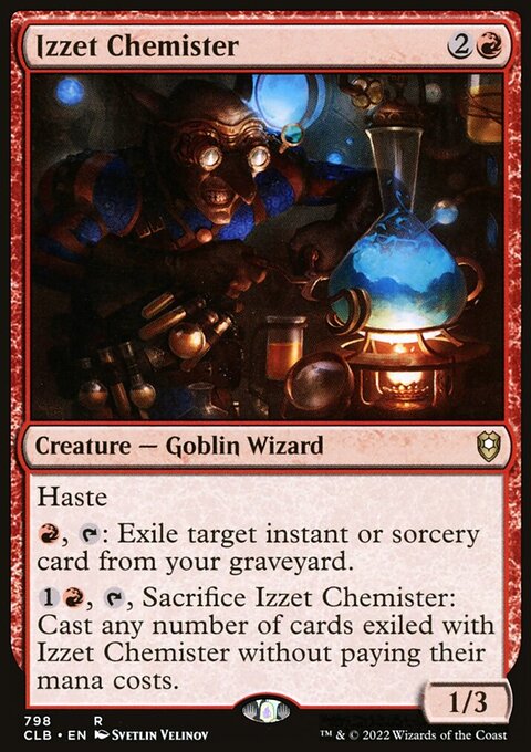 Izzet Chemister [Commander Legends: Battle for Baldur's Gate]