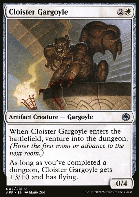 Cloister Gargoyle [Dungeons & Dragons: Adventures in the Forgotten Realms]