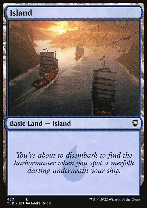 Island (457) [Commander Legends: Battle for Baldur's Gate]
