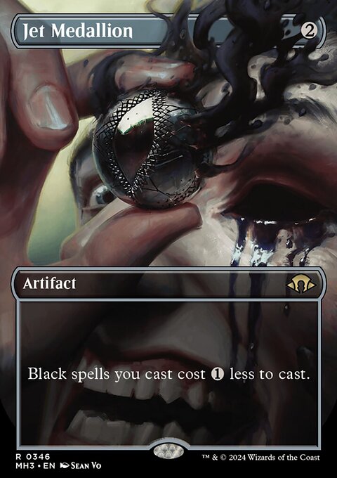 Jet Medallion (Borderless) [Modern Horizons 3]