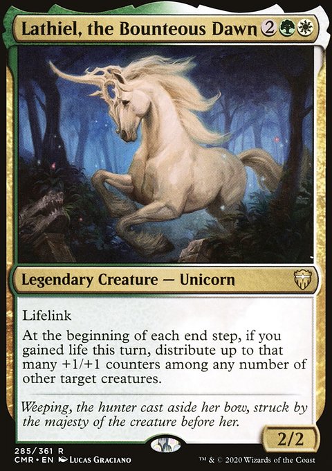 Lathiel, the Bounteous Dawn [Commander Legends]